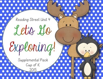 Kindergarten Reading Street Unit 4 Supplemental Pack by Cup of K