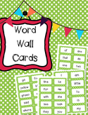 Kindergarten Reading Street Word Wall Cards