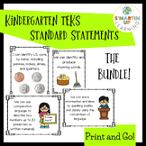 Kindergarten Reading and Math TEKS - Standard Statements