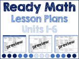 Kindergarten Ready Math iReady Lesson Plans Units 1-6 *Edi