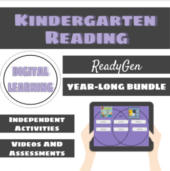 Preview of Kindergarten ReadyGen Reading Year-Long Bundle