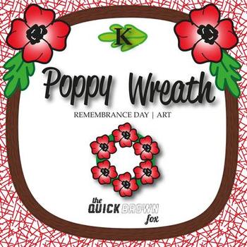 Preview of Kindergarten Remembrance Day Wreath - Art Project & More