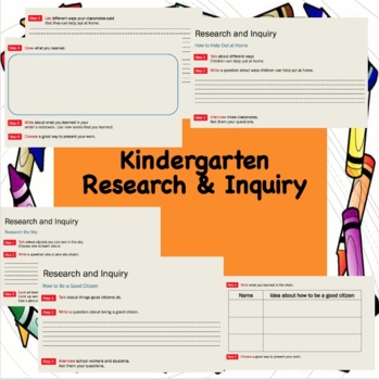 research topic about kindergarten