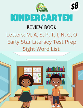 Preview of Kindergarten Review Packet: Phonemic Awareness & Early Star Literacy Skills