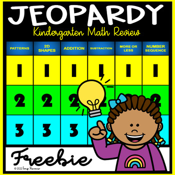 Preview of Jeopardy Math Review Game - PowerPoint (Free)