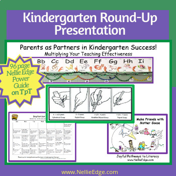 Preview of Kindergarten Round-Up Presentation 96-Page Guide