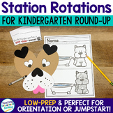 Kindergarten Roundup Station Rotations for Registration Do