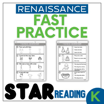 Preview of FL FAST practice STAR Reading Grade K - Sentence Reading