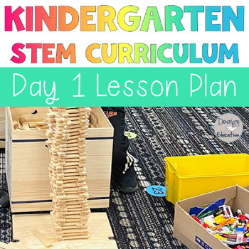 Preview of Kindergarten STEM Curriculum Beginning of the Year Lesson