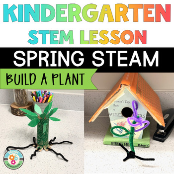 Preview of Kindergarten STEM Project: Create a Plant | Spring STEAM Challenge