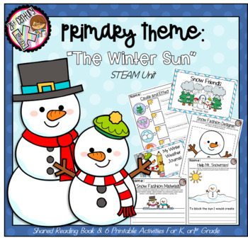 Preview of Kindergarten STEM Theme - The Winter Sun