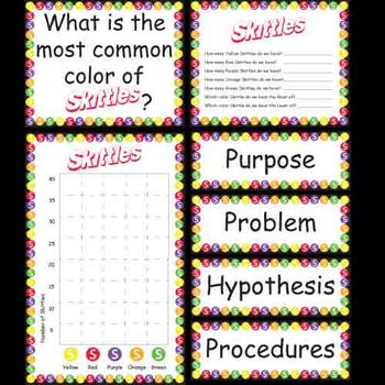 Science Fair Project - Skittles by Kindergarten Supplies | TpT