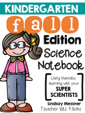 Kindergarten Science Notebook {Fall Edition}