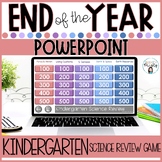 End of the Year Kindergarten Science Review Game for POWERPOINT