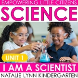 Kindergarten Science Unit 1 I Am a Scientist + My Five Sen