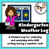 Kindergarten Science- Weather Log