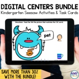 Kindergarten Seesaw Activities Digital Centers Complete Bundle