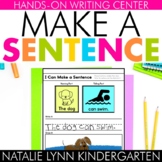 Kindergarten Sentence Building and Writing