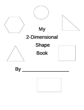 Preview of Kindergarten Shape Book