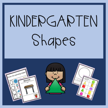 Preview of Kindergarten Shapes (2d and 3d)