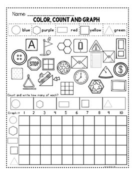 kindergarten 2d and 3d shapes worksheets by melissa moran tpt