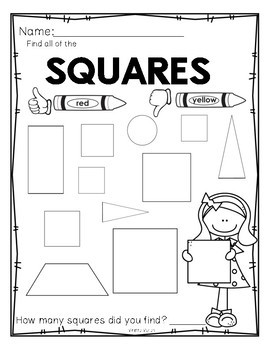 kindergarten 2d and 3d shapes worksheets by melissa moran tpt