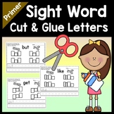 Cut and Glue Magazine Letters into Sight Words {52 Pages!}