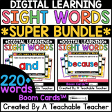 Digital Resource Kindergarten Sight Word Boom Cards for Hi
