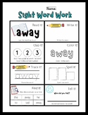 Kindergarten Sight Word Bundle