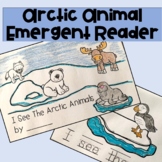 Kindergarten Winter Animal Sentence Writing Book with Arti