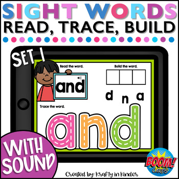 Preview of Kindergarten Sight Word Games 