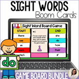Kindergarten Sight Word Games Boom Cards BUNDLE