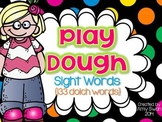 Kindergarten DOLCH Sight Word Play-Dough Mats - Differentiated