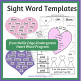 Kindergarten Sight Word Printables