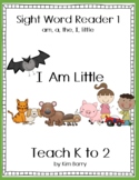 Kindergarten Sight Word Reader and Phrase Cards- am, the, 