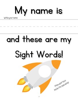 Preview of Kindergarten Sight Word Series High Frequency Words Workbook Tracing ESL