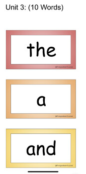 Preview of Kindergarten Sight Word; Word Wall