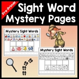 Mystery Sight Word Mats {40 Pages in Color and B/W!}