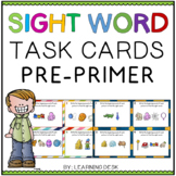Kindergarten Sight Words Activity (Task Cards)