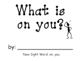 Kindergarten Emergent Reader - Rhyming and Sight Words Book
