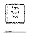 Kindergarten Sight Words Book!