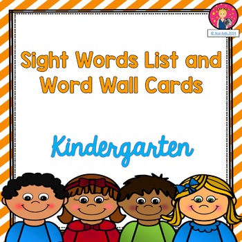 Preview of Kindergarten Sight Words