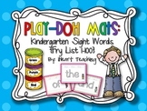 Kindergarten Sight Words Play-Doh Mats {Fry List 1-100}
