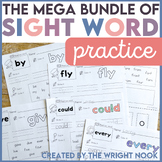 Sight Word Worksheets and High Frequency Word Practice for