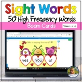 Kindergarten Sight Words Practice Valentine Digital Game B