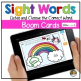 Kindergarten Sight Words Spring Rainbow Unicorn Digital Ga