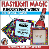 Kindergarten High Frequency Words Practice – Flashlight Magic