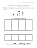 Kindergarten Simple Rhythm Composition