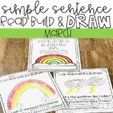 Kindergarten Simple Sentences Building Activities for Marc