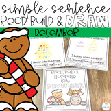 Kindergarten Simple Sentences Building Activities for Dece